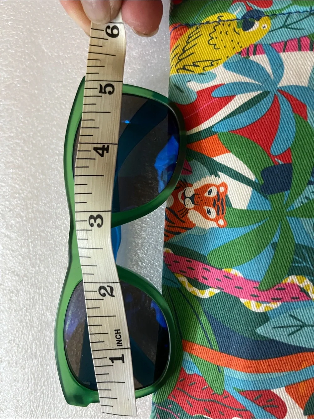 Mini Boden Bright Blue Kids Sunglasses Arm